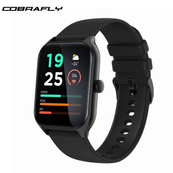 Cobrafly P58 Смарт-Часы Для Мужчин Для Женщин 2023 Новая Мода Smartwatch 1,96 дюймов Экран Bluetooth Вызова Сердечного Ритма Сна Мониторы Группа