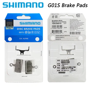 Shimano G01S Полимерная Накладка MTB Велосипеда Дисковые Тормозные Колодки для Shimano M6000 SLX M7000 Deore XT M8000 M615 M666 M675 M785 RS785 R517
