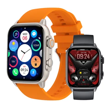 Умные часы HK95 с постоянно включенным дисплеем 2.0 AMOLED, вызов по Bluetooth, IP68, водонепроницаемые спортивные умные часы для мужчин и женщин, умные часы C81