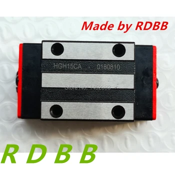 RDBB ИЗГОТОВИЛ скользящий блок HGH25CA, соответствующий использованию линейной направляющей HGR25 шириной 25 мм для фрезерного станка с ЧПУ