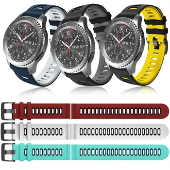 Для Samsung Galaxy Watch3 LTE Спортивный Силиконовый ремешок Ремешок Для Часов Браслет Ремешок Correa Для Часов 3 45 мм 41 мм
