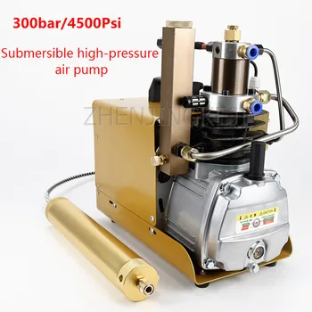 Воздушный компрессор высокого давления 220 В 30 МПА, водолазный дыхательный насос 300 Бар, Электрический погружной цилиндр с водяным охлаждением 4500 фунтов на квадратный дюйм