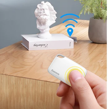 Mini T2, тонкое и легкое смарт-устройство Bluetooth в форме карты, защищающее от потери ключей, детская сигнализация, устройство для поиска кошелька, локатор