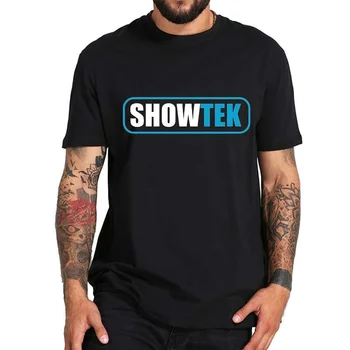 Мужская футболка с логотипом Showtek Dj от Fengting, черная футболка