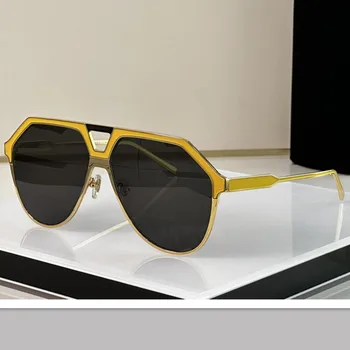 Мужские солнцезащитные очки из титана класса люкс, Винтажные женские солнцезащитные очки DG4388, ретро Квадратные очки, Дизайнерские оттенки Lentes De Sol