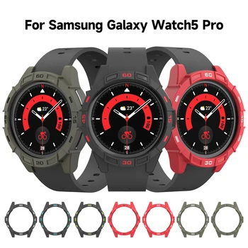 Защитный чехол из ТПУ, ремешок, браслет для Samsung Galaxy Watch5 Pro, 45-мм защитная рамка, зарядное устройство для часов Watch 5 Pro