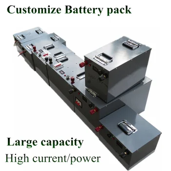 Батарея LiFePO4 24V 300Ah Глубокого цикла для электростанции электромобиля солнечная 12V 24V 36V 48V EV RV storage + 20A зарядное устройство