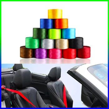 Автомобильный ремень безопасности шириной 4,8 см, Модифицированный Цвет гоночного сиденья, Ремень безопасности 3,6 М/рулон, Универсальный автомобильный ремень безопасности для детей