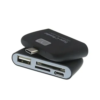 10ШТ USB3.1 Type C К USB2.0 кард-ридер концентратор SD/tf Micro SD кард-ридер otg-ридер Многопортовый Концентратор Конвертер для Iphone