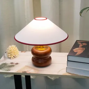 Американская винтажная настольная лампа, Домашняя Ночная книга, Старинный B & B, Украшение атмосферы, Освещение дома, Маленький светильник