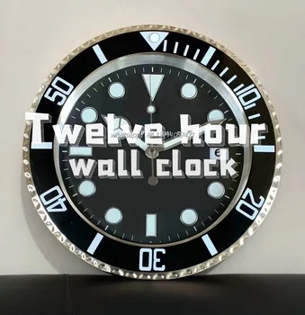 Домашние Декоративные Роскошные Настенные Часы Креативные Подвесные Часы Nordic Metal Art Clocks Настенные Металлические Люминесцентные Часы Уникальный Подарок