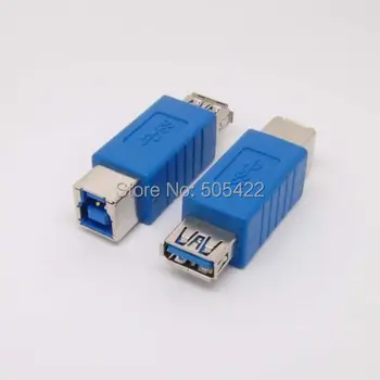20 шт./лот Superspeed USB 3.0 A Разъем для подключения принтера B Разъем для подключения адаптера конвертеров