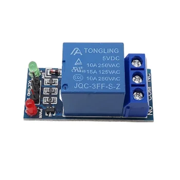 1-канальное реле 5 В Низкоуровневый модуль триггерного реле MCU Плата расширения для управления бытовой техникой для Arduino DIY
