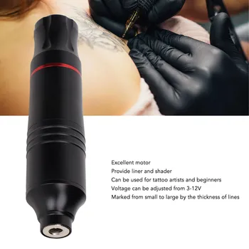  Ручка Для татуажа из Сплава Liner Shader для Татуировки с Блоком Питания US Plug 100-240 В Перманентный Макияж Microblading Pen