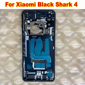 Оригинальный Вариант Для Xiaomi Black Shark 4 Корпус Средней Рамки + Кнопки Регулировки громкости Питания Передняя Панель Для BlackShark 4 Prs-H0