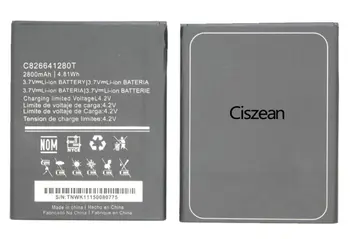 Ciszean 10x3,7 В 2800 мАч Сменный Литий-ионный Аккумулятор C826641280T Для BLU Studio G Plus S510Q S510 батареи
