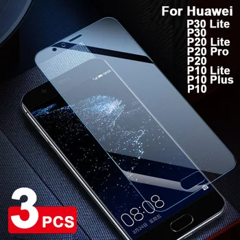 Ультратонкая Защитная Пленка из Закаленного Стекла для Huawei P30 P20 P10 Lite Plus Pro Mate 20 Lite Full Cover Protector Стеклянная Пленка