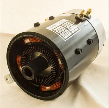Высокоскоростной Гольф-мотор 48 Вольт постоянного тока SepEx мощностью 3,8 Квт 2800 об/мин