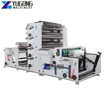 Высокоскоростная машина для флексографской печати на гофрированном картоне, линия для флексографской высечки и печатной машины