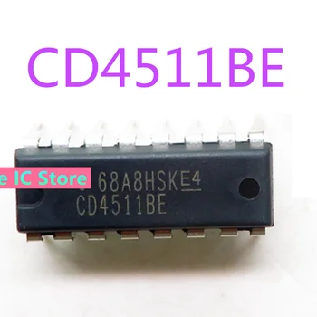 5шт Новых оригинальных CD4511BE CD4511 DIP-16 встроенных логических микросхем CMOS