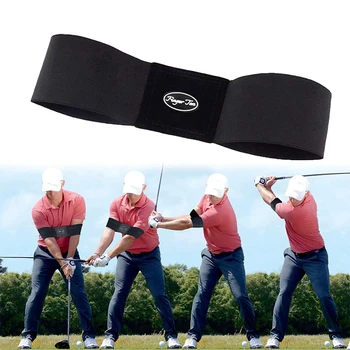 Профессиональная эластичная повязка для тренировки движений при гольфе, пояс для выравнивания жестов, учебное пособие для руководства по практике