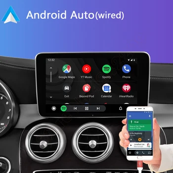 Беспроводной Apple CarPlay Android Radio Модуль Экрана Декодер MB Video Функция Зеркальной Связи Для Mercedes-Benz V-class W447 NTG5