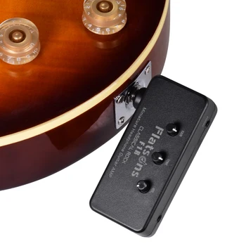 Гитарный усилитель Flatsons F1R Mini для наушников с разъемом 3,5 мм для наушников, вход AUX, гитарные партии Plug-and-Play