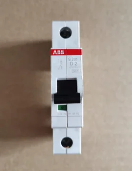 1 шт. Оригинальный автоматический выключатель ABB S201-D2 1P 2A, бесплатная доставка