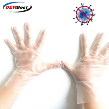 Одноразовые перчатки DEWBEST TPE для кухни, парикмахерской, общественного питания, салона красоты одноразовые перчатки для здоровья