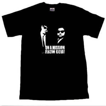 Крутая футболка Blues Brothers, ВСЕ РАЗМЕРЫ # Черный, мужская черная футболка, летняя модная мужская футболка, хлопковые топы sbz5369