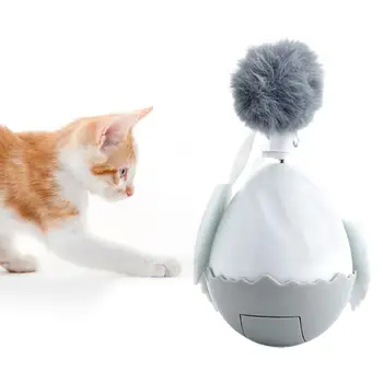 Электрическая игрушка для кошек, отличная пластиковая привлекающая внимание электрическая Забавная игрушка-неваляшка для кошек, товары для домашних животных, Игрушка-дразнилка для кошек, игрушка для кошек