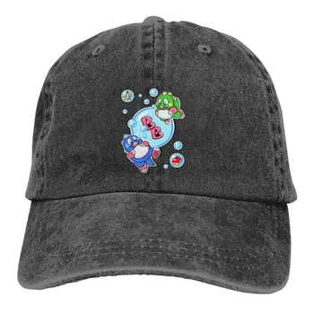 Многоцветная женская кепка с козырьком и пузырьками, персонализированные шляпы с защитой козырька