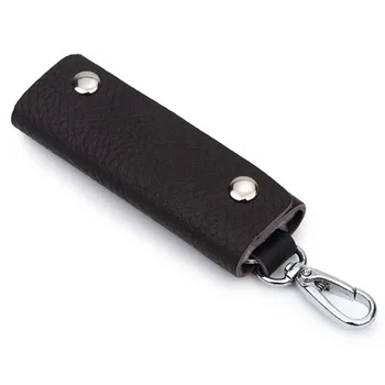 Брелок PULeather Для мужчин и женщин, Держатель для ключей, сумка-органайзер, кошелек для ключей от машины, Ключница, футляр для ключей, мини-сумка для карт