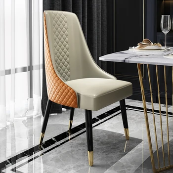 Роскошное кресло для переговоров, кресло для приема гостей, Офисный Дизайнерский стул для отдыха, деревянная табуретка Mobilya, точная копия мебели GY50DC