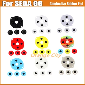 1 комплект силиконовых токопроводящих резиновых накладок для кнопок для игрового контроллера Sega GameGear GG