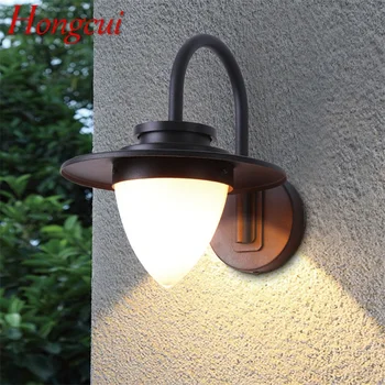 Hongcui Наружный настенный светильник Классические бра Свет Водонепроницаемый IP65 Домашний светодиодный для виллы на крыльце