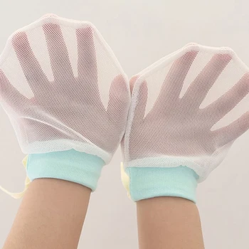 1 Пара детских перчаток для защиты рук от укусов во время еды, Предотвращающих укус пальцев, Перчатка для ногтей Для малышей, Безвредный набор