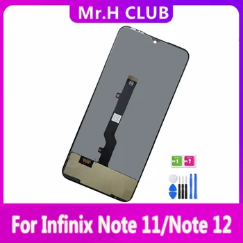 Для infinix Note 11 X663 ЖК-дисплей С Сенсорным экраном Дигитайзер Для infinix Note 12 Pro Note 12i X670 X671 X676 X677 ЖК-дисплей В сборе