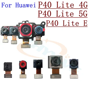 Оригинальная Задняя Фронтальная Камера Для Huawei P40 Lite E 4G 5G, Обращенная К Задней Стороне, Фронтальная Задняя Маленькая Селфи-Камера, Модуль Flex, Запасные Части