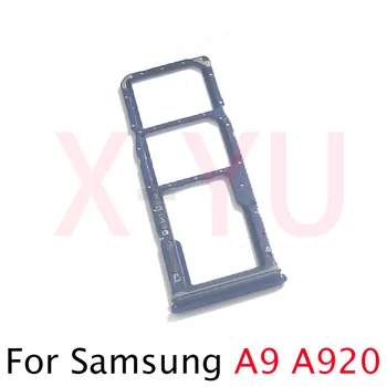 Для Samsung Galaxy A7 A9 2018 A750 A920 Слот для Sim-карты Держатель Лотка Гнездо для чтения sim-карт