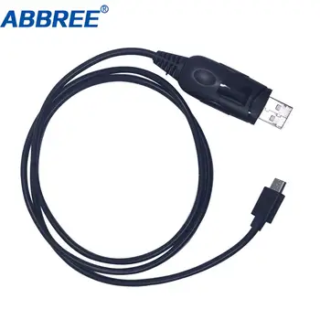 USB-кабель для программирования Abbree AR-669 для портативной рации ABBREE AR 669 Двухстороннее радио Bluetooth Гарнитура для радиостанции с шейным ремешком
