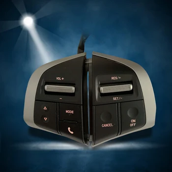 Кнопка Круиз-Контроля Многофункциональное Рулевое Колесо Кнопка Переключения Громкости Звука И Радио для Isuzu D-MAX DMAX MUX